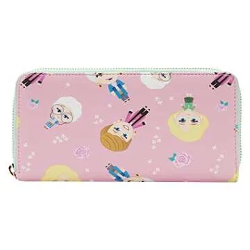 Golden Girls Chibi Art Faux Leather Wallet | Loungefly