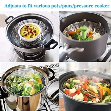 Versatile Consevisen Vegetable Steamer Basket for Healthy Cooking