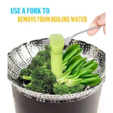 Versatile Consevisen Vegetable Steamer Basket for Healthy Cooking