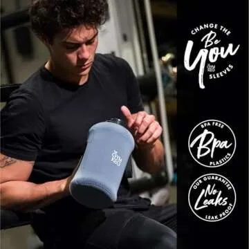 Durable GYM KEG Water Bottle 74oz for Sports and Gym