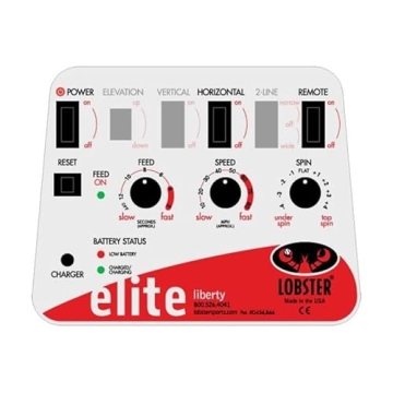 Lobster Elite Liberty Tennis Ball Machine for Training