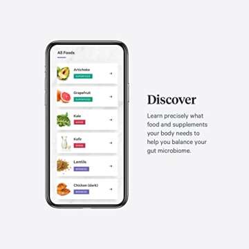 Viome at-Home Gut Microbiome Test | Get Advanced Gut Microbiome Analysis Based on Your RNA + AI Technology with Precision Health Scores & Custom Nutrition Recommendations