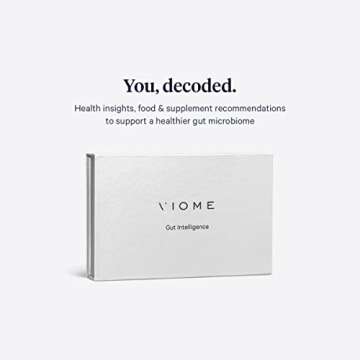 Viome at-Home Gut Microbiome Test | Get Advanced Gut Microbiome Analysis Based on Your RNA + AI Technology with Precision Health Scores & Custom Nutrition Recommendations