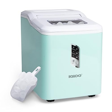 Igloo Ice Maker - Automatic, Self-Cleaning, Compact Size