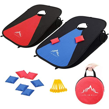 Himal Portable Corn Hole Boards - Fun & Durable Set