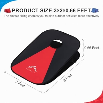 Himal Portable Corn Hole Boards - Fun & Durable Set