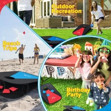 Himal Portable Corn Hole Boards - Fun & Durable Set