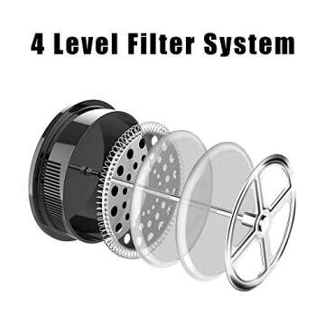 French Press High-Grade Stainless-Steel Single Cup or 32 Ounce Multi-Cup Coffee Maker, Coffee Press For Gourmet Coffee At Home With This French Coffee Press