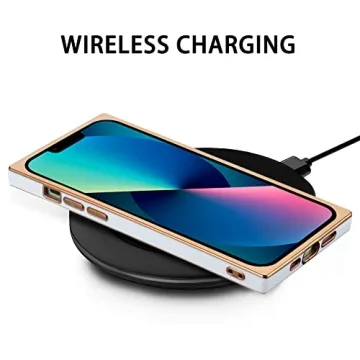 OOK iPhone 13 Case - Stylish Gold Plating & Shockproof