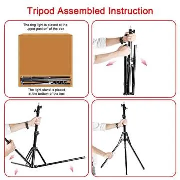 14 Inch Ring Light with 60" Tripod Stand,Mountdog Dimmable LED Ring Light with Rotatable Phone Holder, Bluetooth Remote Control,Carrying Bag for YouTube, Live Streaming, Video Shooting, Make Up