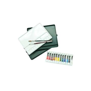 Grumbacher Academy Watercolor Paint, 7.5ml/0.25 oz. Tube, 12-Color Set (2012)