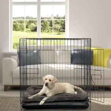 Comfortable and Washable Dog Crate Bed for Large Dogs