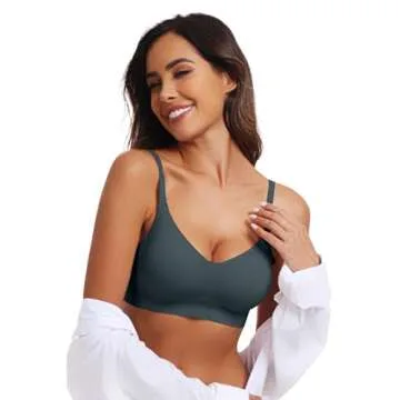 OEAK Women's Wireless Bra - Seamless Comfort Bralette