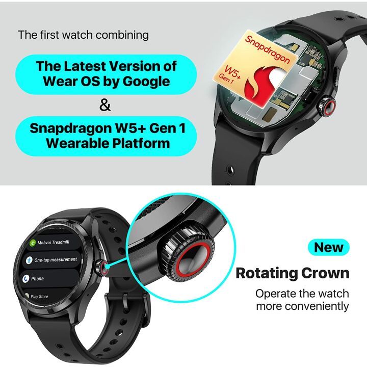 Ticwatch Pro 5: Smartwatch with Health Tracking & GPS