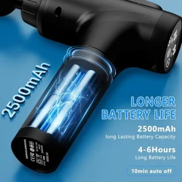 APHERMA Massage Gun Deep Tissue Relief 30 Speeds 9 Heads