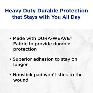 Band-Aid Brand Tough Strips Adhesive Bandage for Minor Cuts & Scrapes, All One Size, 60 ct