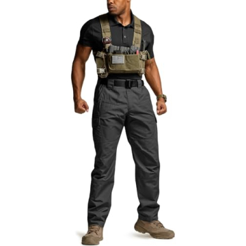 Men's Tactical Cargo Pants - Water Resistant Outdoor Gear