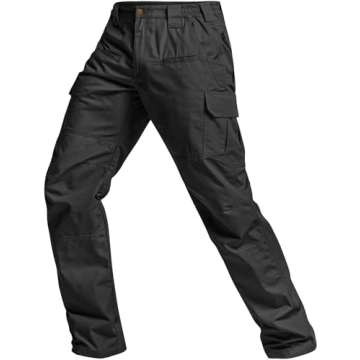 Men's Tactical Cargo Pants - Water Resistant Outdoor Gear
