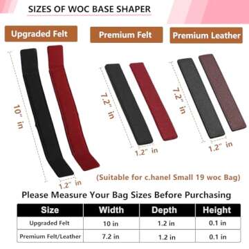OAikor WOC Handbag Base Shaper - Ultimate Protection