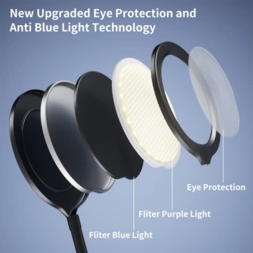 Luckystyle Floor Lamp, Bright Custom Color LED Lighting