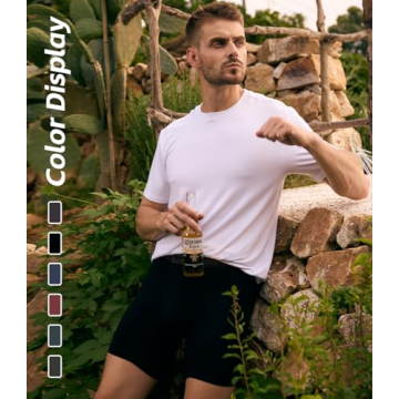 Bamboo Cool Men's Underwear Soft Breathable Boxer Briefs