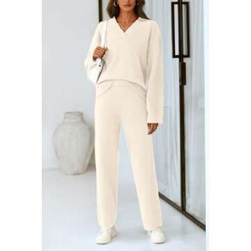 Stylish PRETTYGARDEN Women's 2 Piece Pullover Set