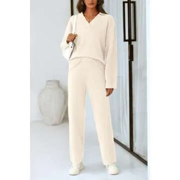 Stylish PRETTYGARDEN Women's 2 Piece Pullover Set