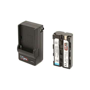 Vidpro LED-150 Photo and Video Light Kit - On Camera Panel LED Light - Adjustable and Dimmable Light Fits Cameras Video Camcorders and DLSR w/Hot Shoe Includes Rechargeable Battery Diffuser and More