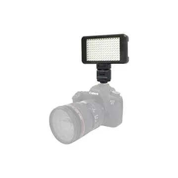 Vidpro LED-150 Video Light - Dimmable On-Camera Lighting