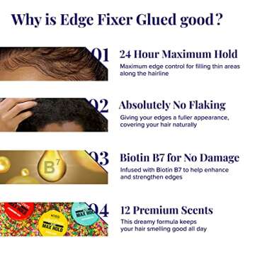 Red by Kiss Edge Fixer - 24 Hour Maximum Hold Gel