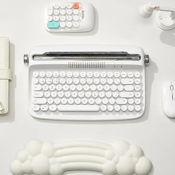 YUNZII ACTTO B303 Wireless Retro Keyboard for All Devices