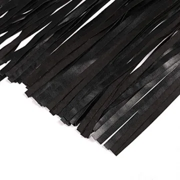 Victray Women Punk Leather Belt Skirt for Festivals and Parties