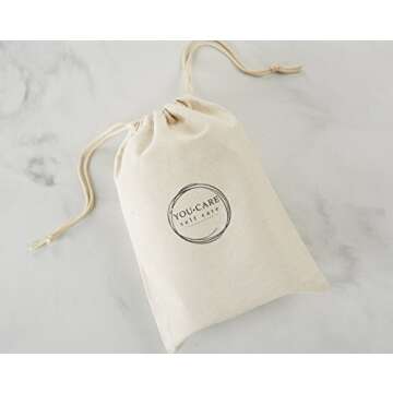 Stylish & Eco-Friendly Essential Oil Carrying Case - Washable Paper Aromatherapy Travel Organizer - 10 x Mesh Compartments for Standard Or Roller Bottles - Bonus Cotton Carry Bag -