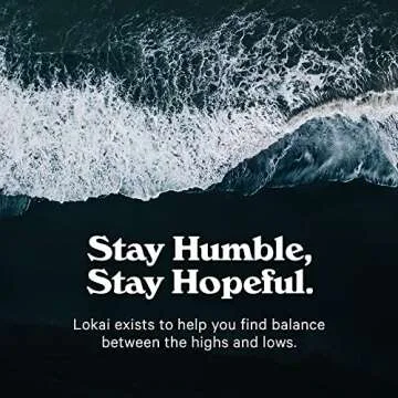 Lokai Silicone Beaded Bracelet for Autism - Medium, 6.5 Inch Circumference - Jewelry Fashion Bracelet Slides-On for Comfortable Fit - Autism Awareness Bracelet for Men & Women