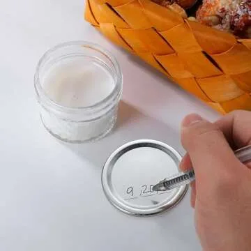 100-Count Wide Mouth Canning Lids for Ball and Kerr Jars