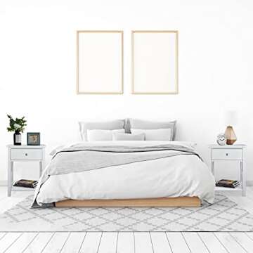 MAGIC UNION X-Design Modern Nightstand Set of 2