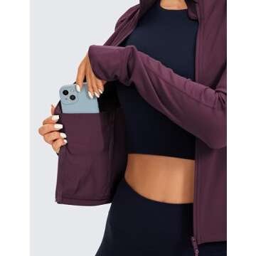 CRZ YOGA Women's Butterluxe Jacket for Active Comfort