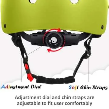 Kids Bike Helmet - Adjustable Multi-Sport for Safety