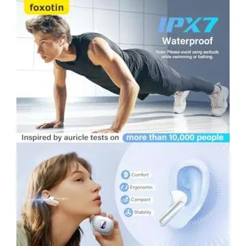 Ear Buds Wireless Earbuds 48H Playback Bluetooth 5.3