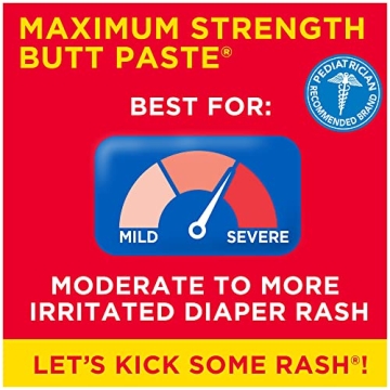 Boudreaux's Butt Paste Maximum Strength Diaper Rash Cream 14 oz Jar