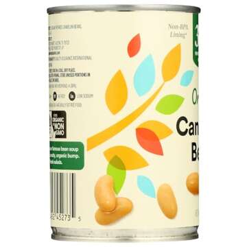 365 by Whole Foods Market, Organic Cannellini Beans, 15.5 Ounce