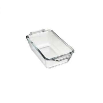 Anchor Hocking 1.5 quart Glass Loaf Pan, Clear