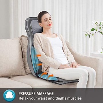 COMFIER Shiatsu Massager Chair with Heat & Compression