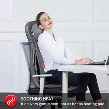 COMFIER Shiatsu Massager Chair with Heat & Compression