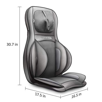 COMFIER Shiatsu Massager Chair with Heat & Compression