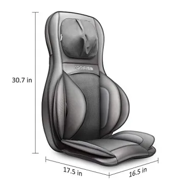 COMFIER Shiatsu Massager Chair with Heat & Compression