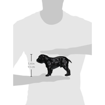 Design Toscano Lord Byron Bulldog Statue, High-Quality Sculpture