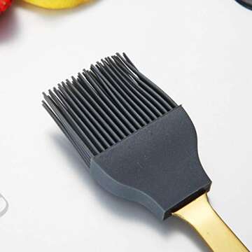 Berglander Gold Basting Brush – Elegant Cooking Essential