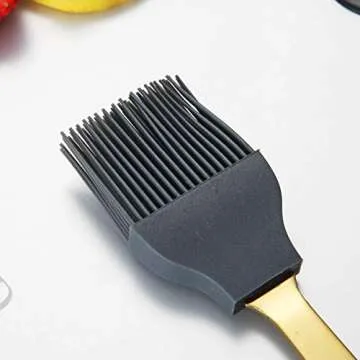 Berglander Gold Basting Brush – Elegant Cooking Essential