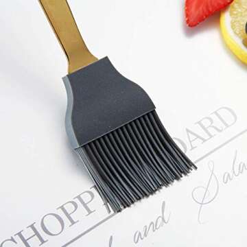 Berglander Gold Basting Brush – Elegant Cooking Essential